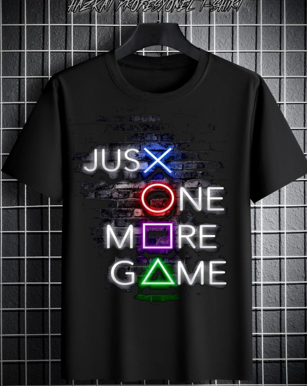 More Game Baskılı Tshirt
