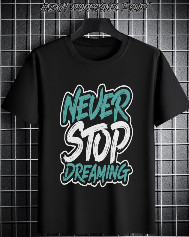 Newer Stop Dream Baskılı Tshirt